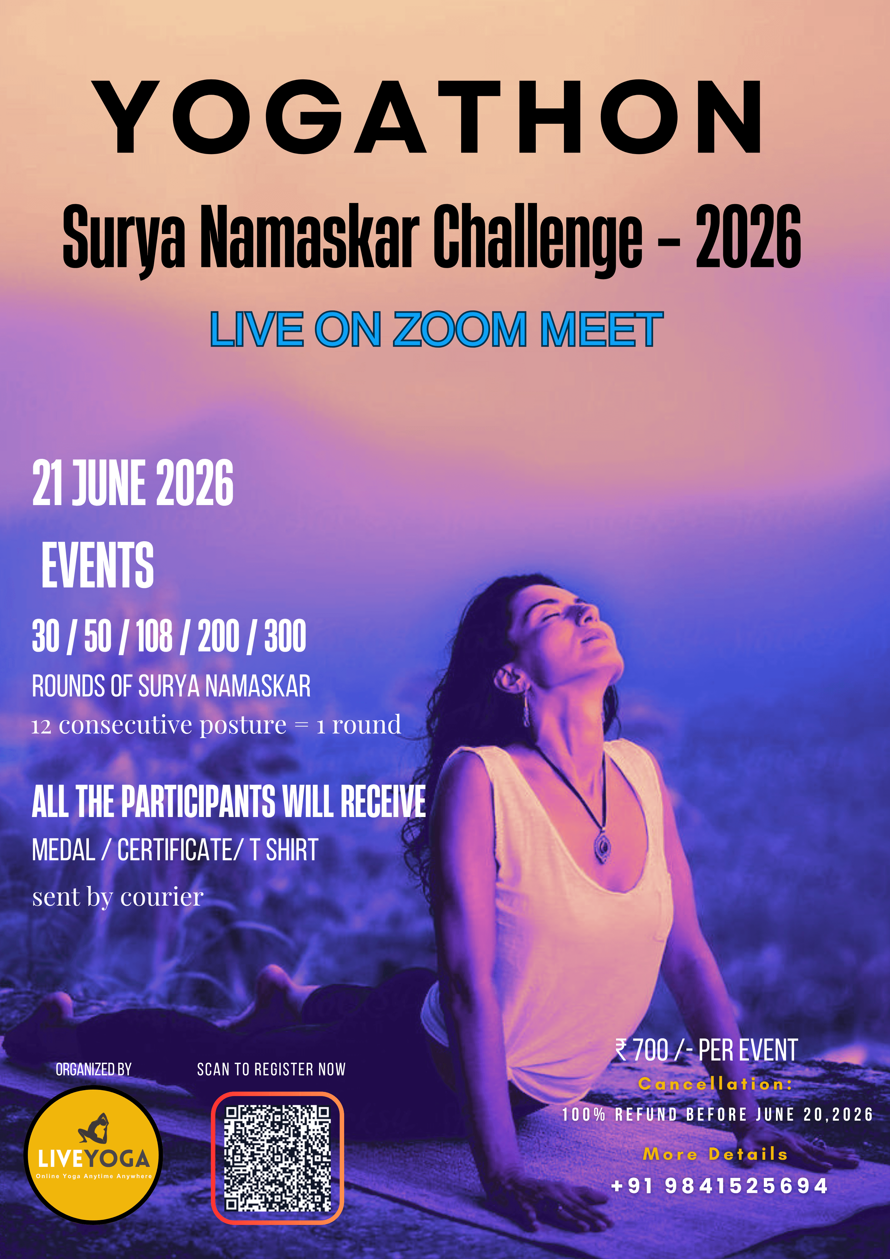 Chennai International Yoga Day Challenge - Online 2026image0