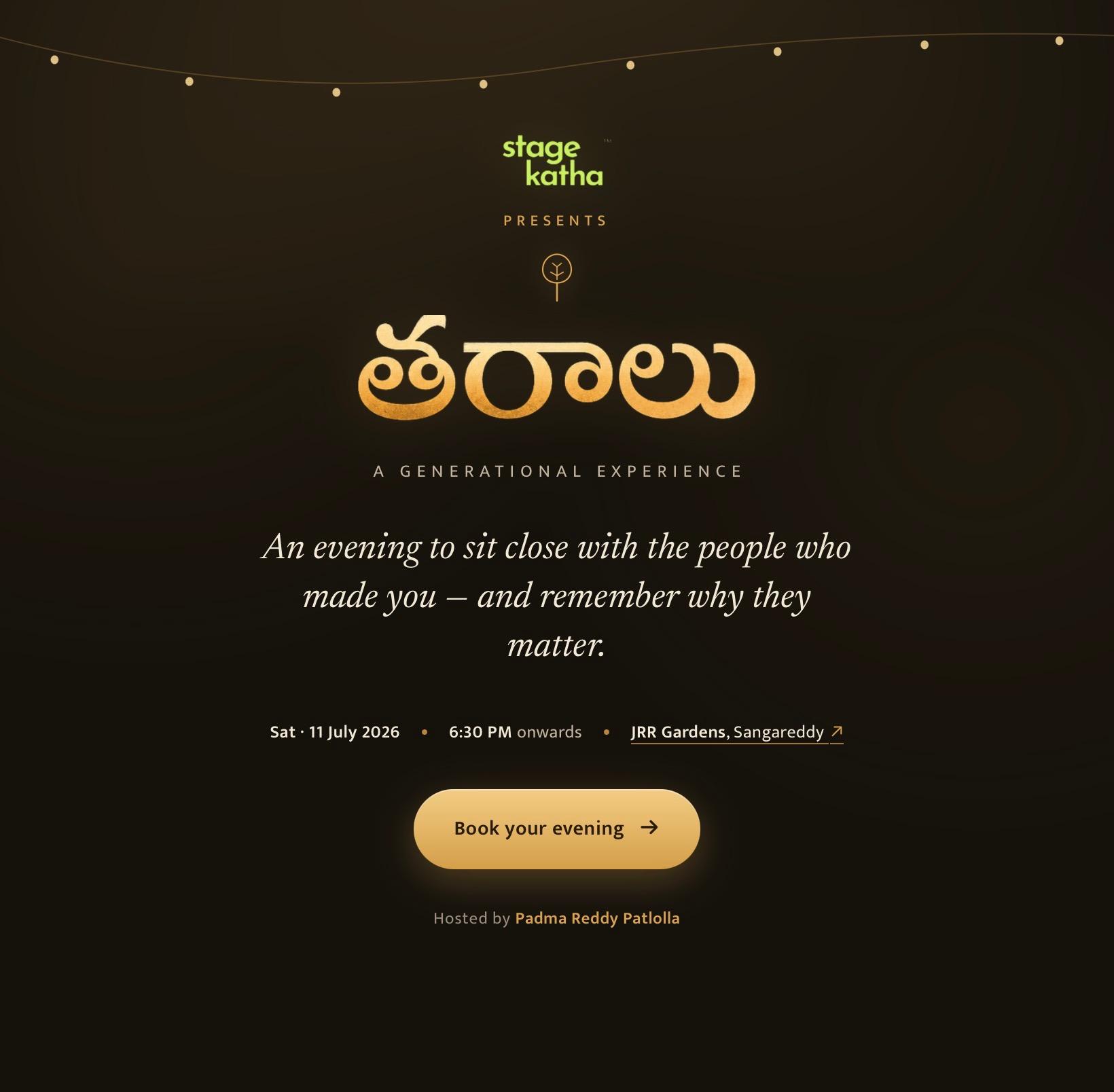 Taraalu — Celebrating each Generation