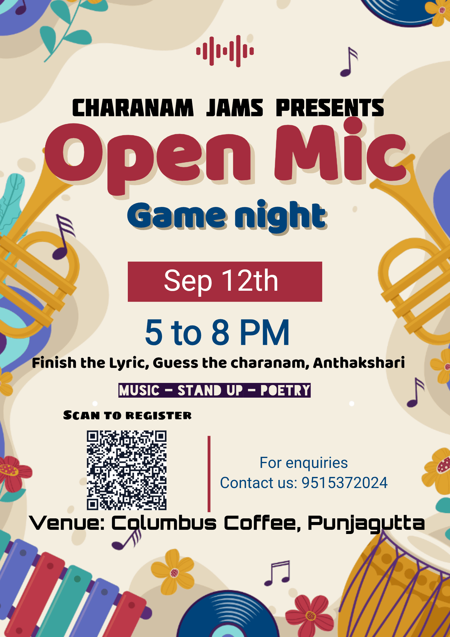 Open Mic & Musical Game Night