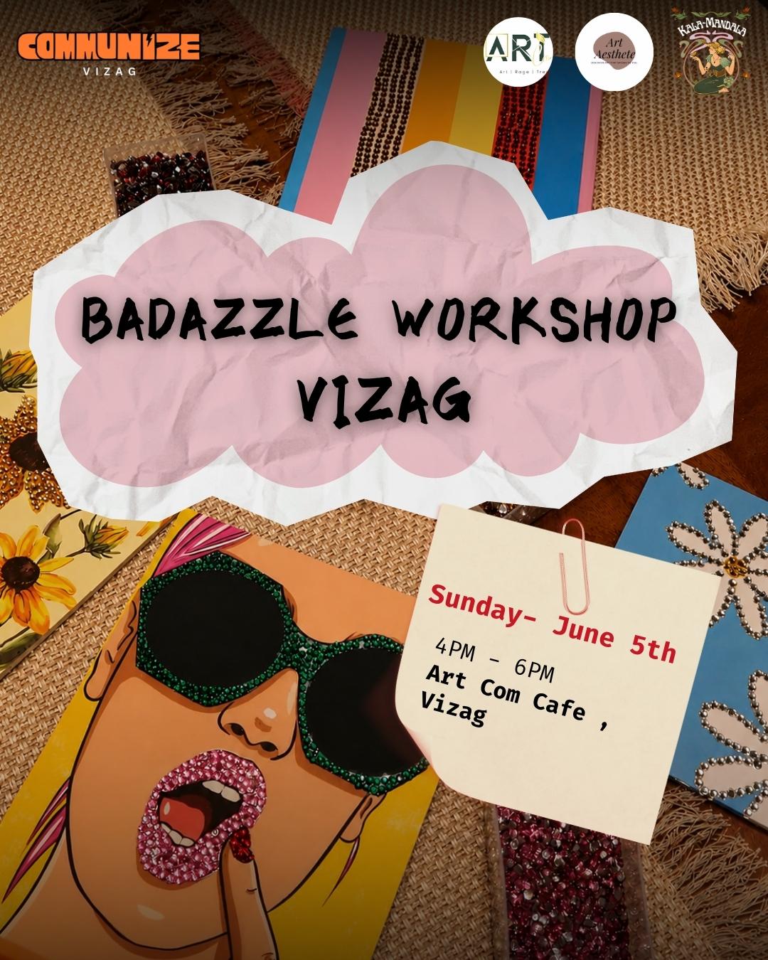 Badazzle art workshop 🎨